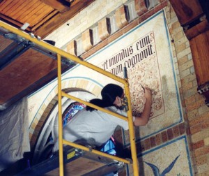 mural restoration oratory ip4